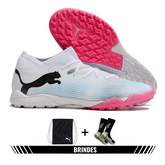 Chuteira Puma FUTURE 7 MATCH Society - Branco