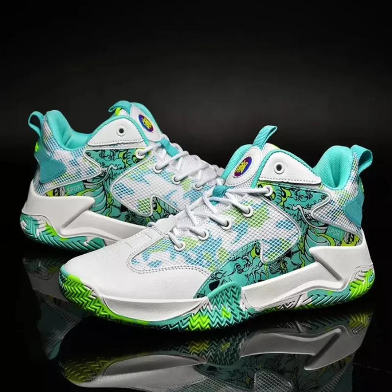 Tênis de Vôlei Grafite 3.0 - Branco e Verde