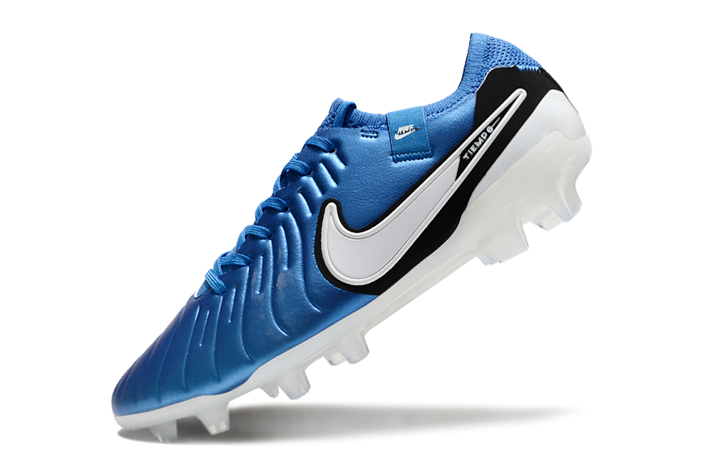 Chuteira Nike Tiempo 10 Elite Campo - Azul