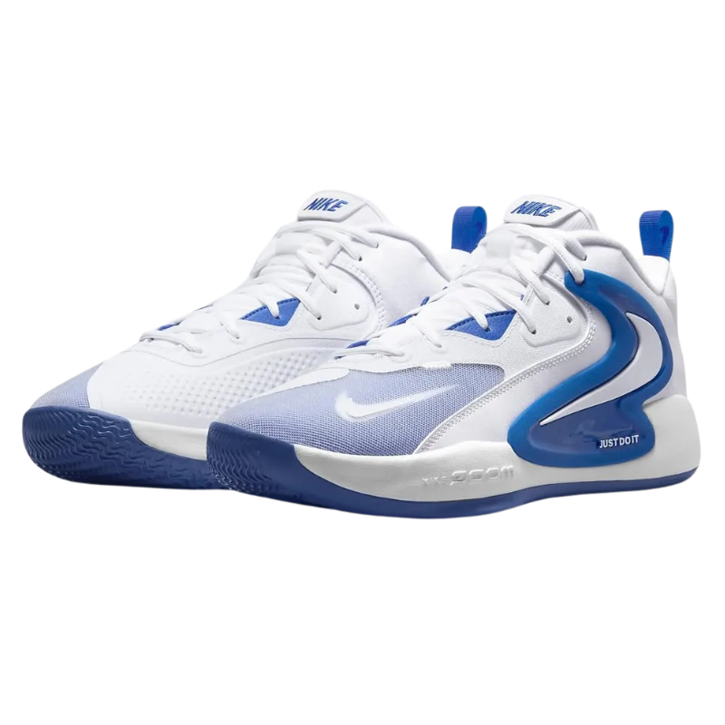 Tênis Nike HyperSet 2 Vôlei - Branco - Azul