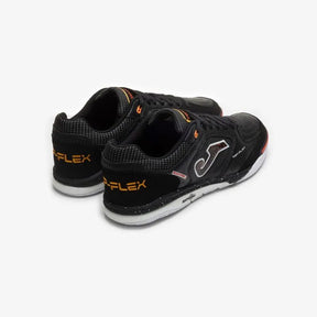 Chuteira Joma Top Flex Futsal - Preto/Laranja