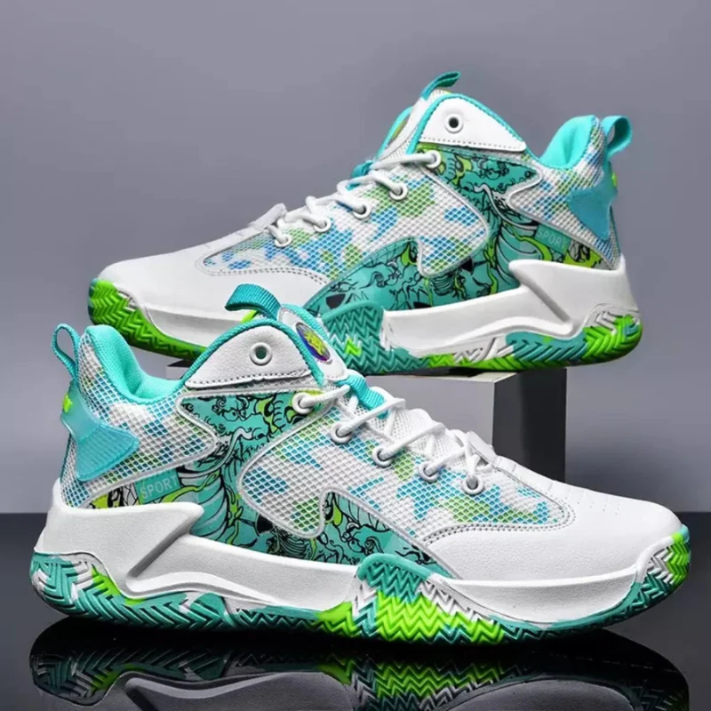 Tênis de Vôlei Grafite 3.0 - Branco e Verde