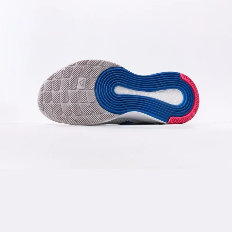 Tênis Adidas Crazyflight Mid Vôlei - Branco - Rosa