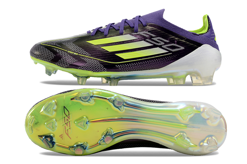 Chuteira Adidas F50 Campo -  Roxo - Verde