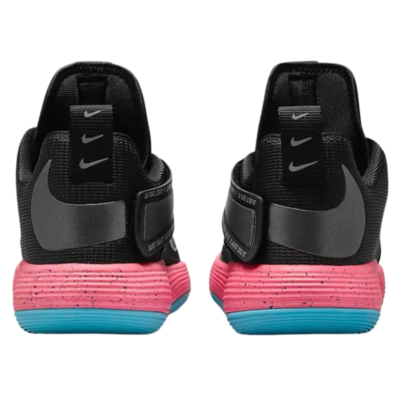 Tênis Nike React HyperSet Vôlei - Preto - Rosa