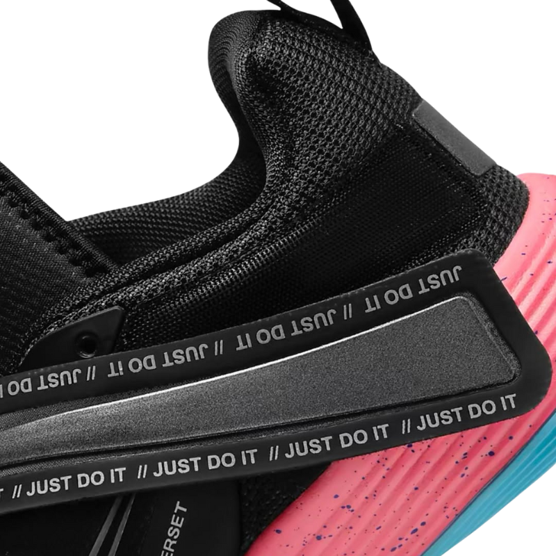 Tênis Nike React HyperSet Vôlei - Preto - Rosa