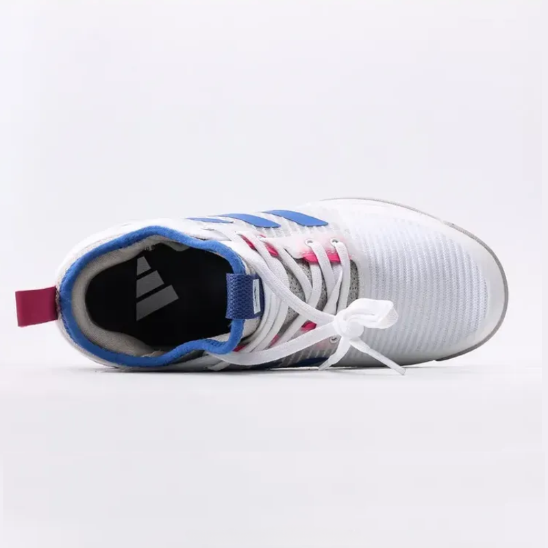 Tênis Adidas Crazyflight Mid Vôlei - Branco - Rosa