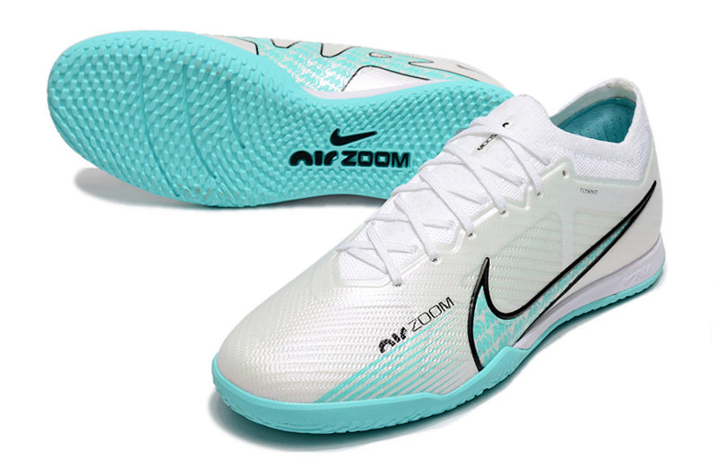 Chuteira Nike Mercurial Vapor 15 Academy Futsal - Branco/Verde