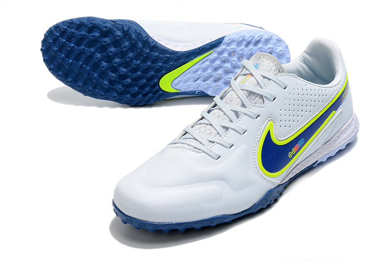 Nike React Tiempo Legend 9 Pro TF Society - Branco/Azul