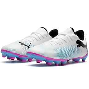 Chuteira de Campo Puma Future Play 7 - Branco
