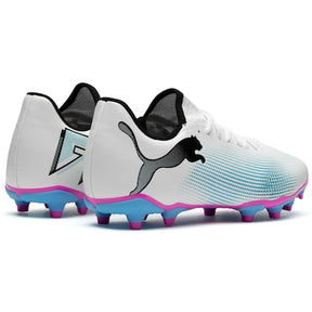 Chuteira de Campo Puma Future Play 7 - Branco