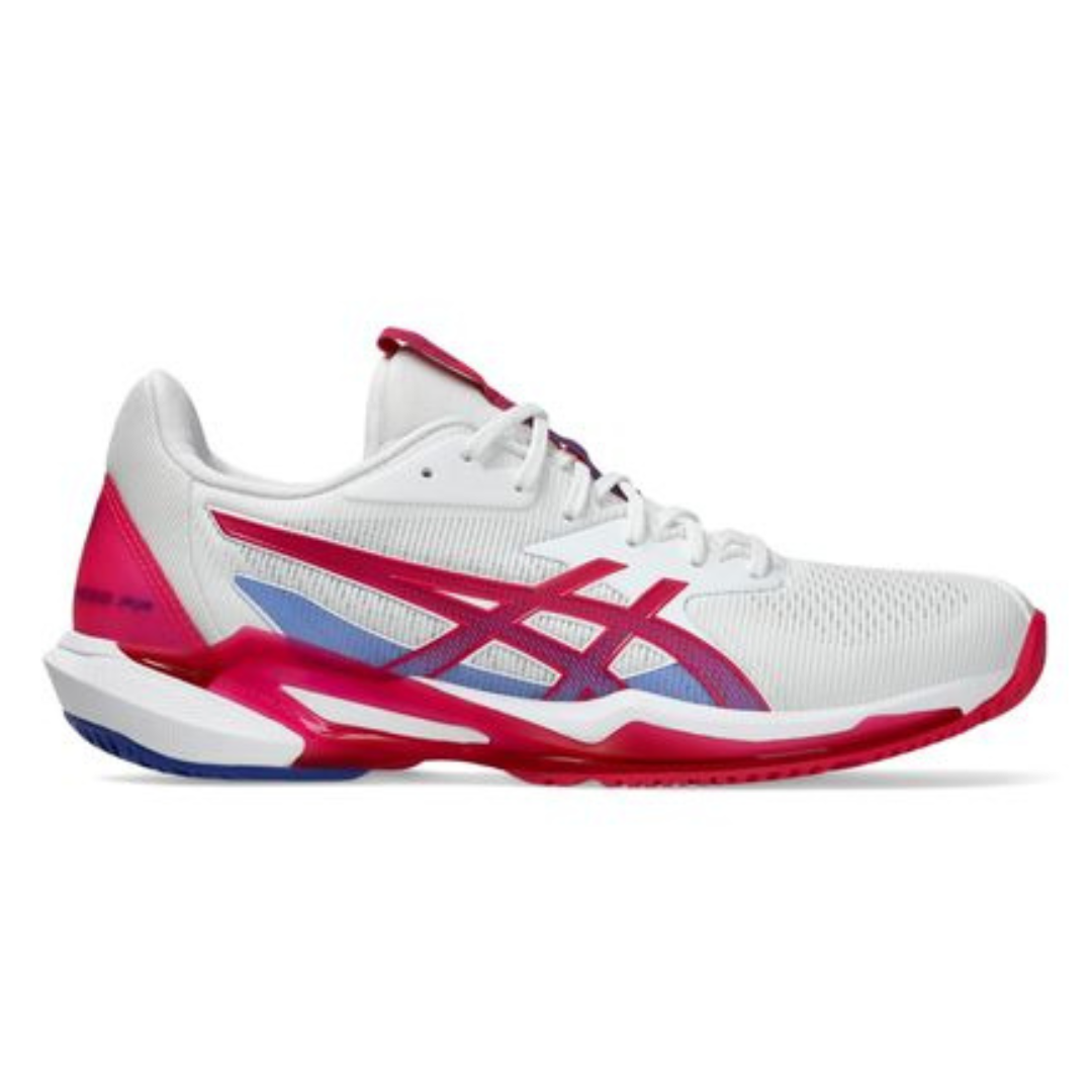 Tênis ASICS Solution Speed Ff 3 - Feminino - Branco/Rosa