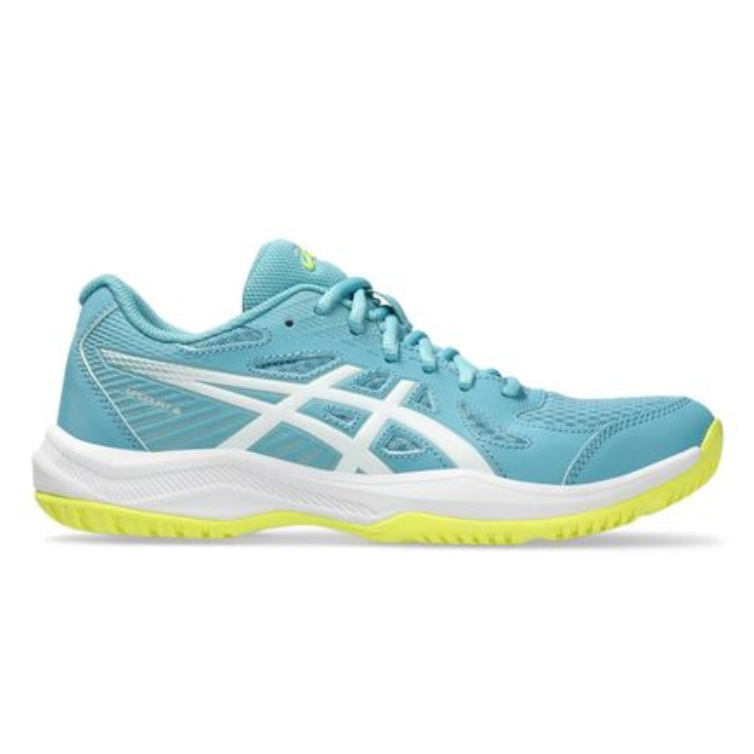 Tênis ASICS Upcourt 6 - Feminino - Azul/Branco