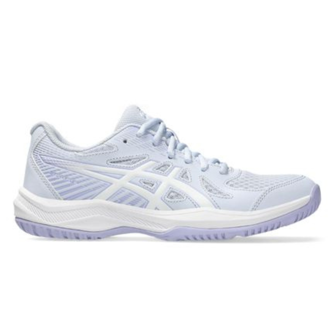 Tênis ASICS Upcourt 6 - Feminino - Azul/Branco