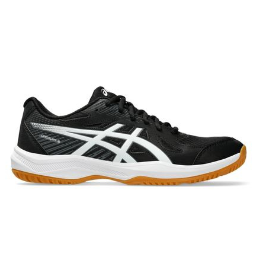 Tênis ASICS Upcourt 6 - Masculino - Preto/Branco