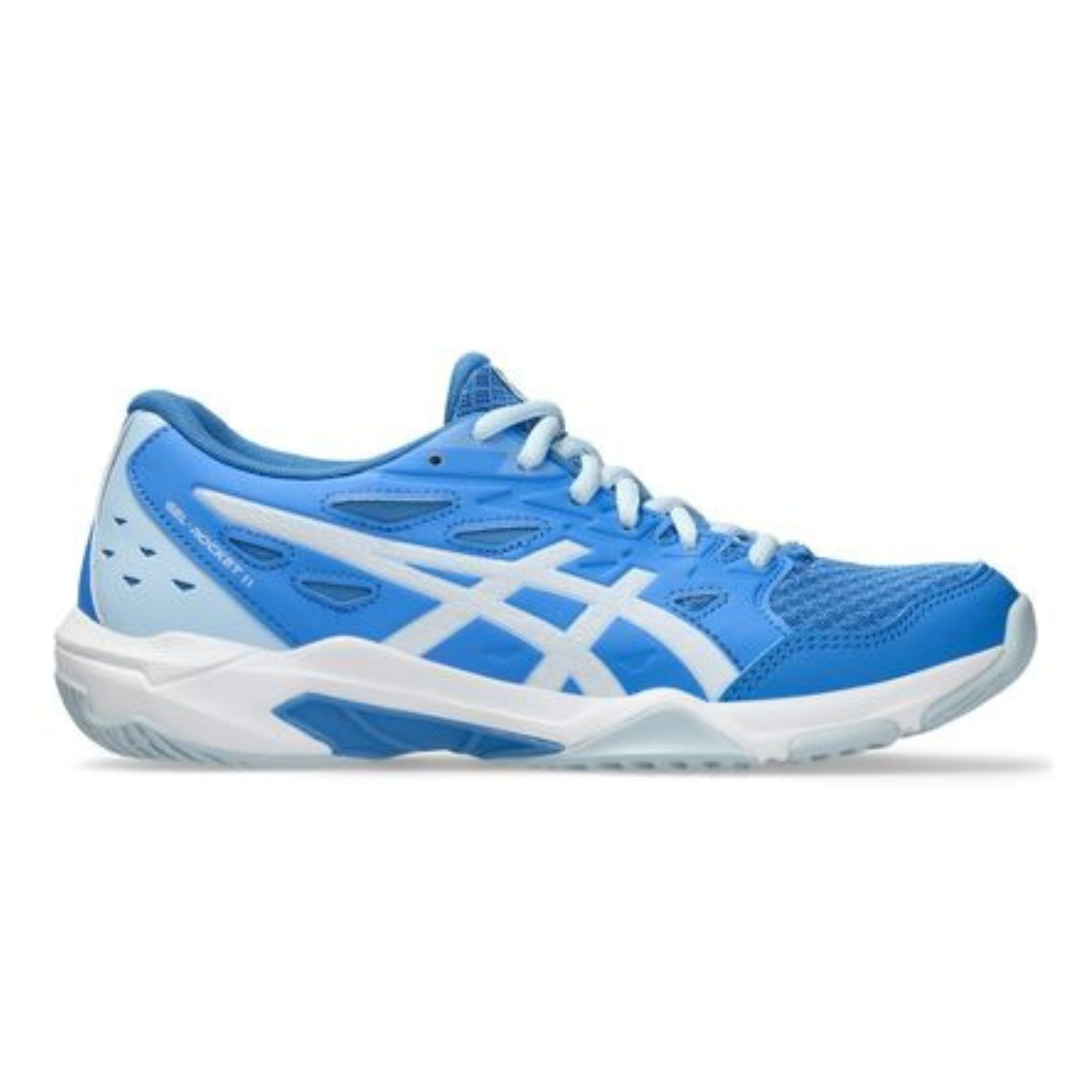 Tênis ASICS Gel-Rocket 11 - Feminino - Azul/Branco