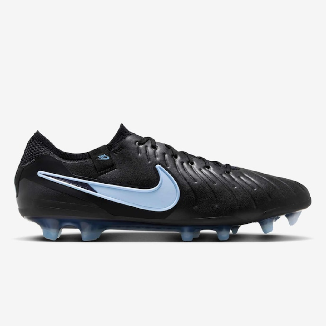 Chuteira Nike Tiempo 10 Elite Campo - Azul - Preto