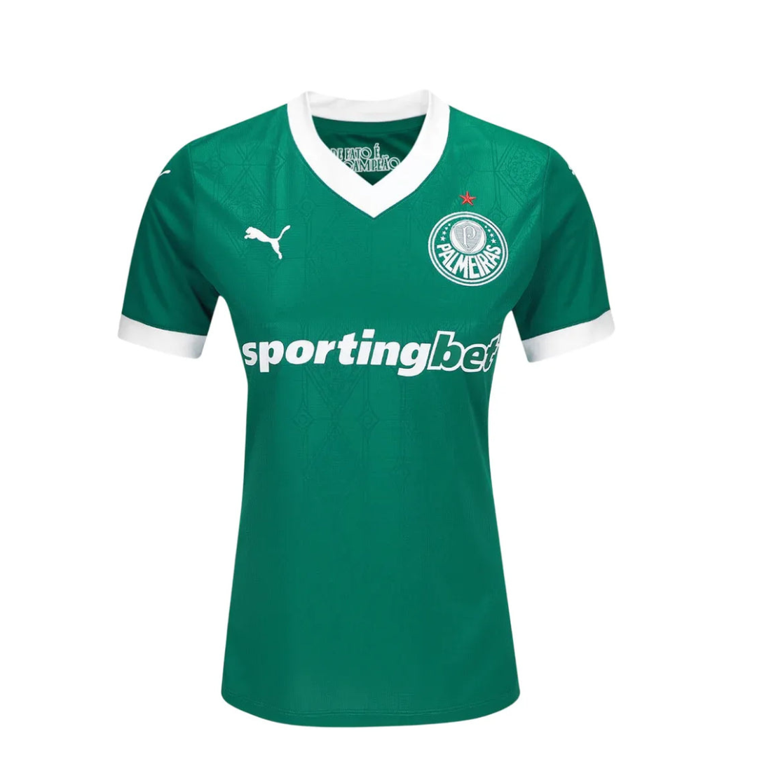 Camisa Palmeiras Home Feminina 25/26