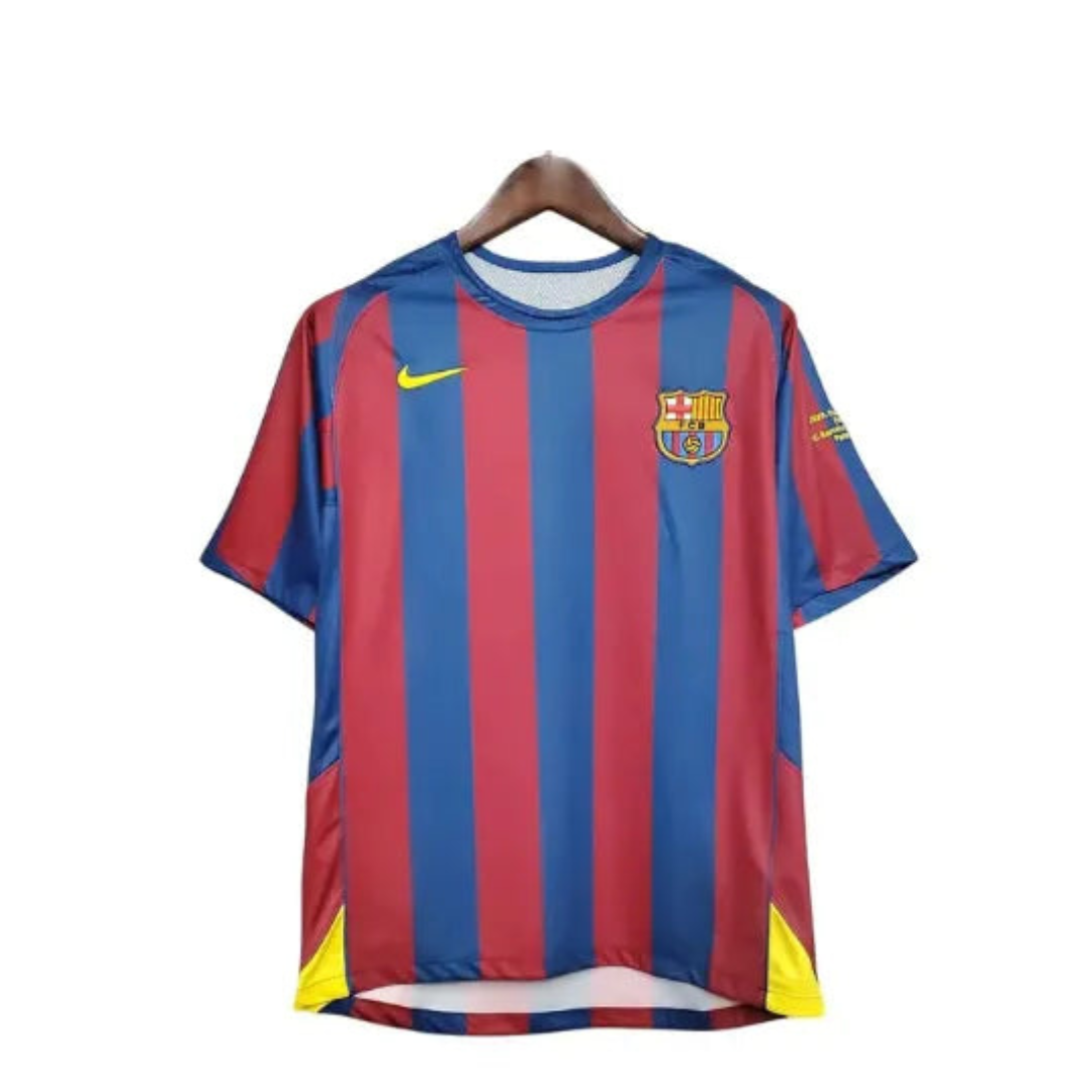Camisa Barcelona Home Retrô 05/06
