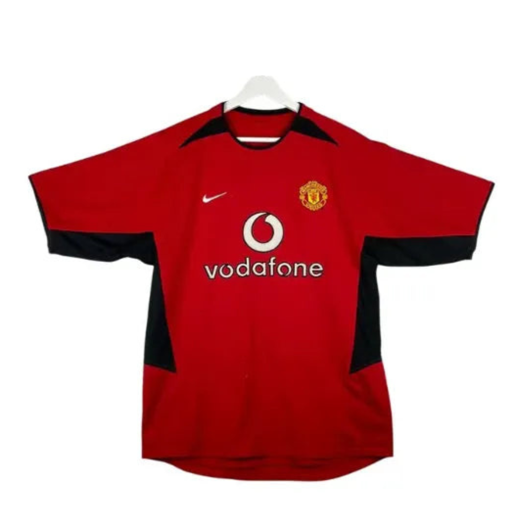 Camisa Manchester United Home Retrô 02/03