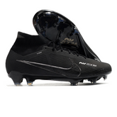 Chuteira Nike Air Zoom Mercurial Superfly IX Elite Campo - Blackout
