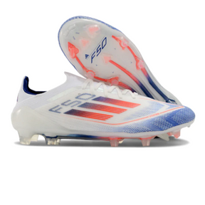 Chuteira Adidas F50 Elite Campo - Branco/Azul