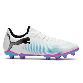 Chuteira de Campo Puma Future Play 7 - Branco