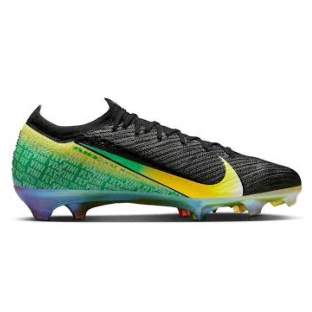 Chuteira Nike Air Zoom Mercurial Vapor 16 Elite Vini Jr Campo - Preto