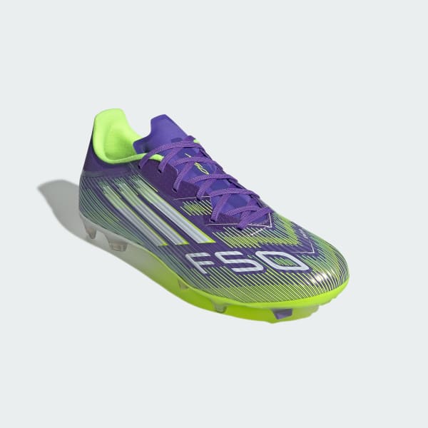 Chuteira Adidas F50 Campo -  Roxo - Verde