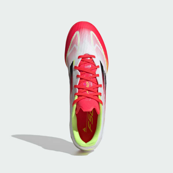 Chuteira Adidas F50 League Society - Branca - Laranja