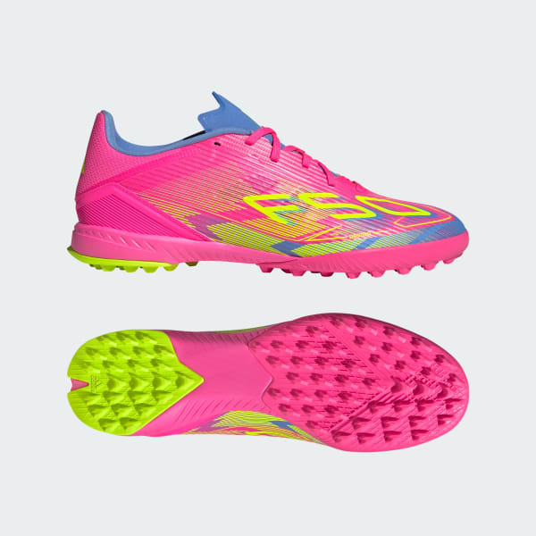 Chuteira Adidas F50 League Society - Rosa