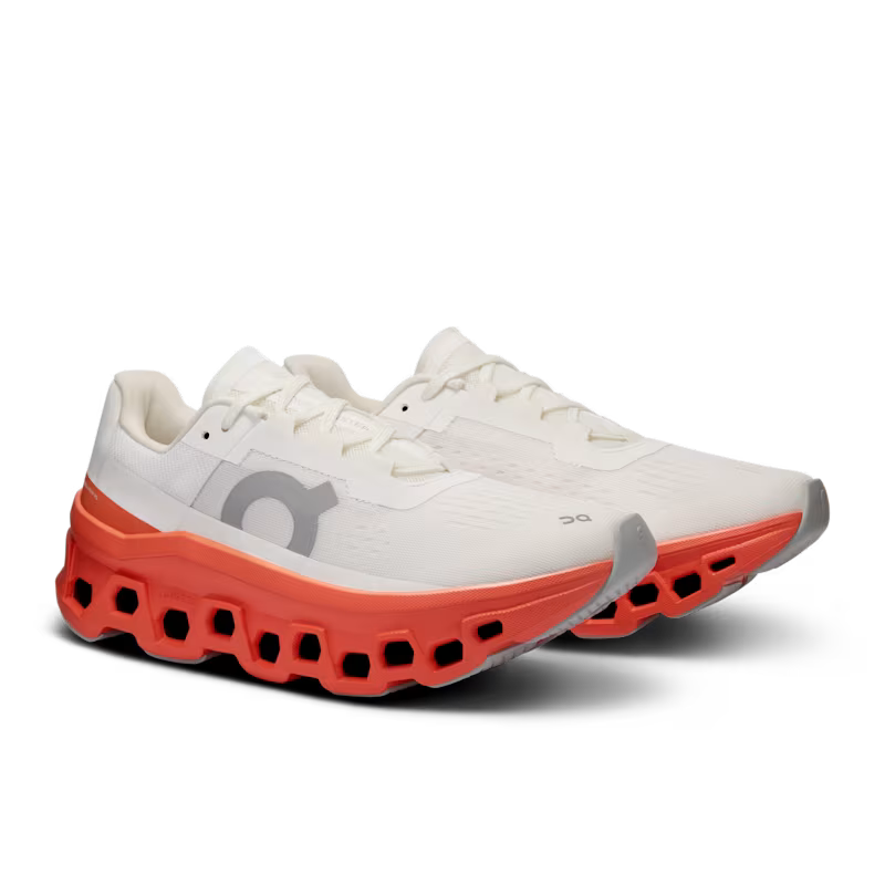 Cloudmonster - White | Flame - Feminino