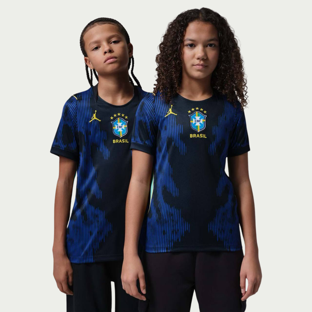 Camisa Brasil Jordan II - Versão Torcedora Infantil Copa do Mundo