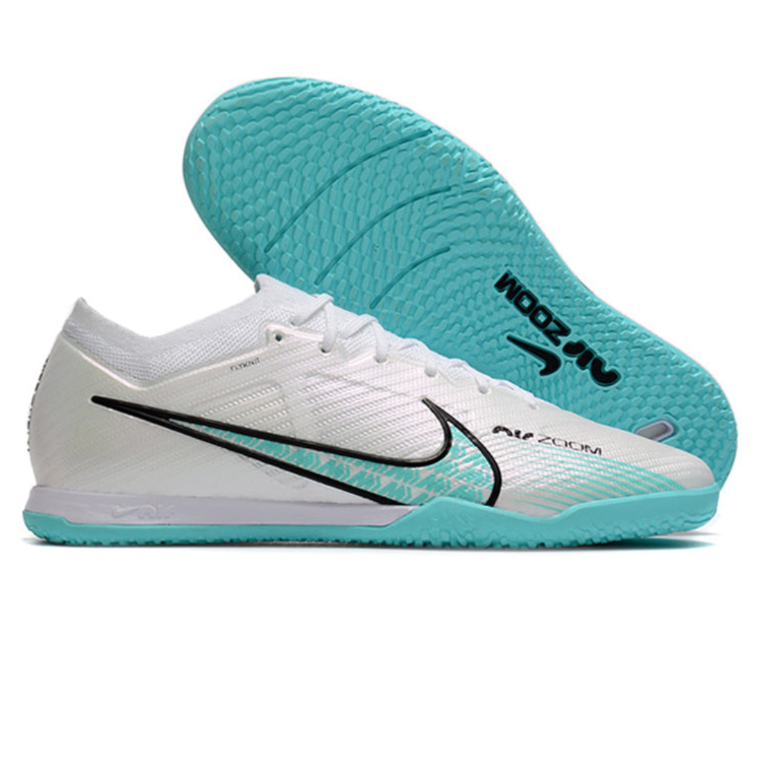 Chuteira Nike Mercurial Vapor 15 Academy Futsal - Branco/Verde