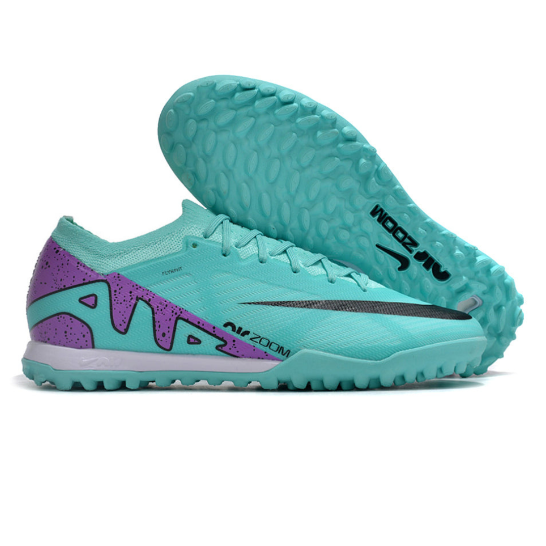 Chuteira Nike Mercurial Vapor 15 Pro Society - Verde/Roxo