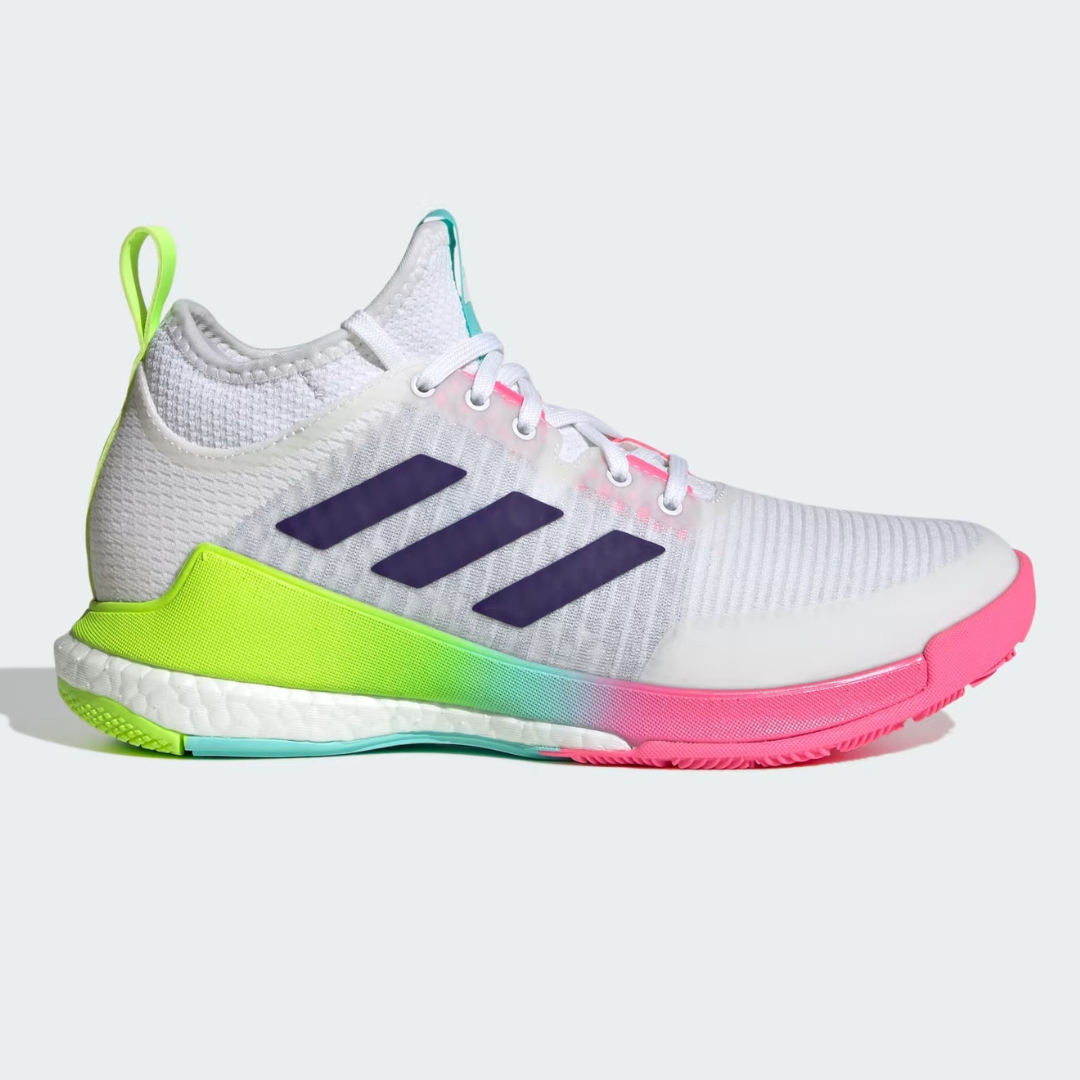 Tênis Adidas Crazyflight Mid Vôlei Feminino - Branco