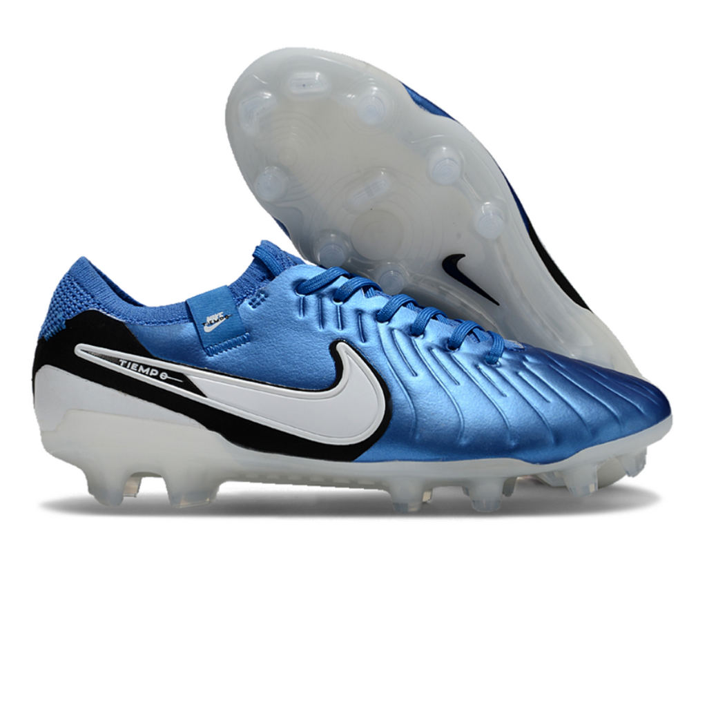 Chuteira Nike Tiempo 10 Elite Campo - Azul