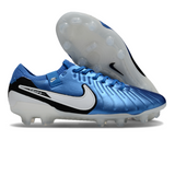Chuteira Nike Tiempo 10 Elite Campo - Azul
