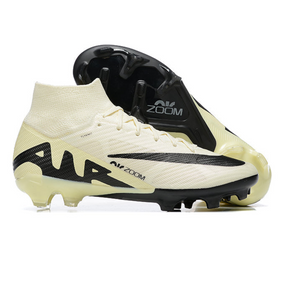 Chuteira Nike Zoom Mercurial Superfly 9 Elite Campo - Branco/Preto