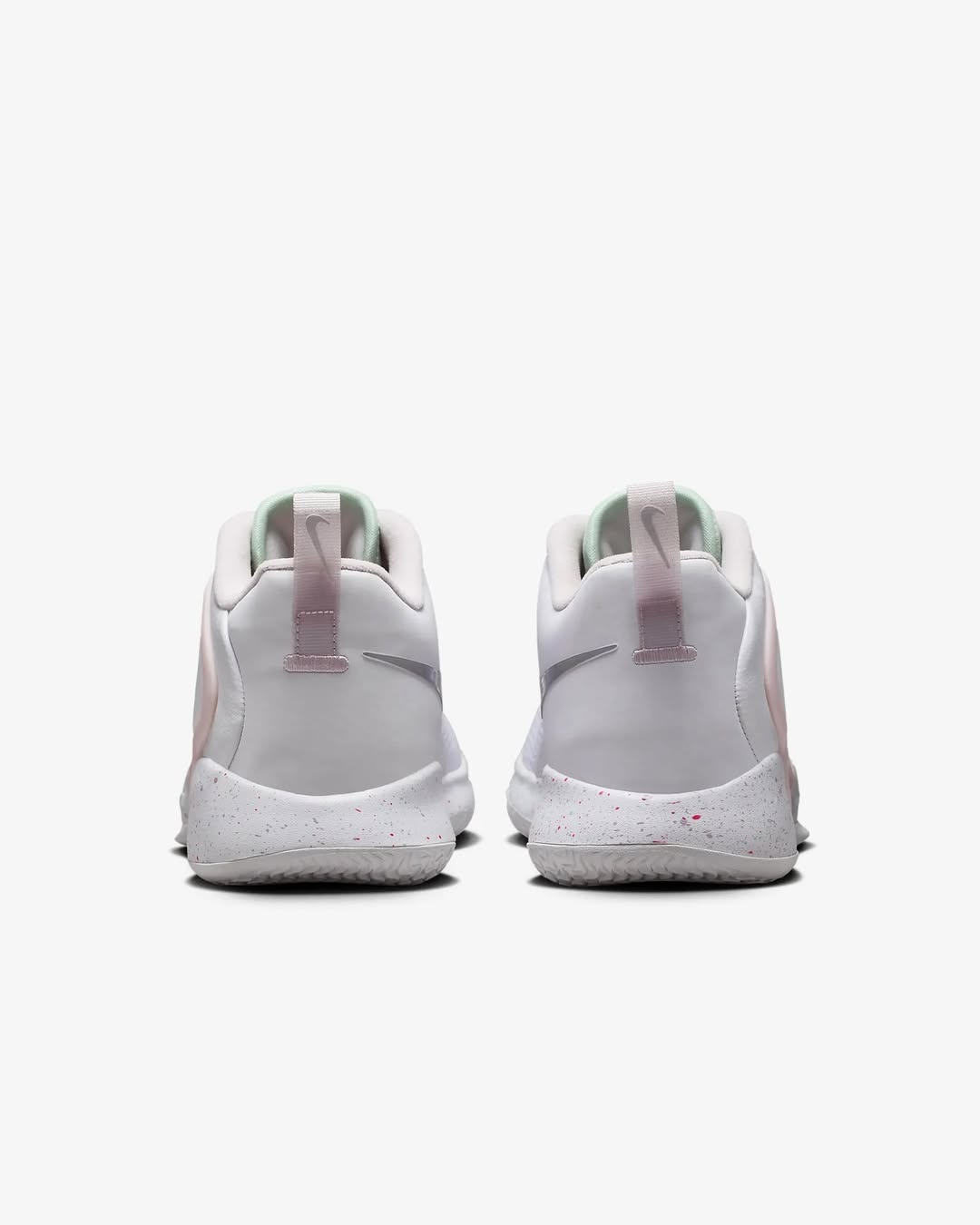 Tênis Nike HyperSet 2 Vôlei - Branco - Rosa