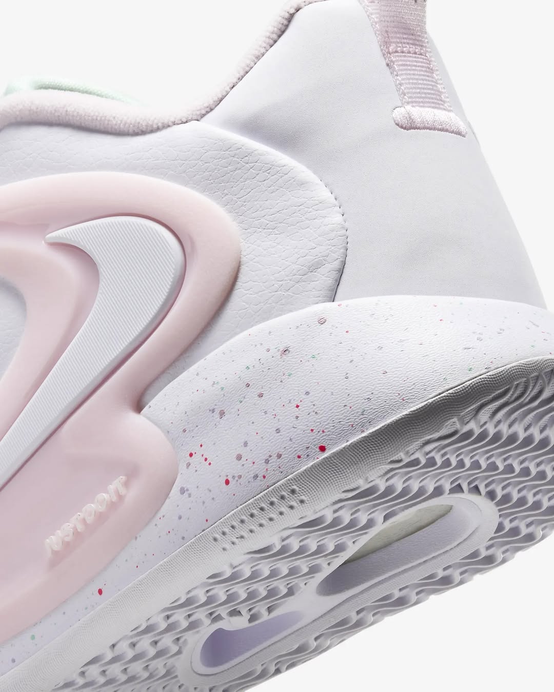 Tênis Nike HyperSet 2 Vôlei - Branco - Rosa