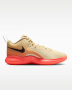 Tênis Nike HyperSet 2 Vôlei - Bege/Laranja Sunset