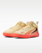 Tênis Nike HyperSet 2 Vôlei - Bege/Laranja Sunset
