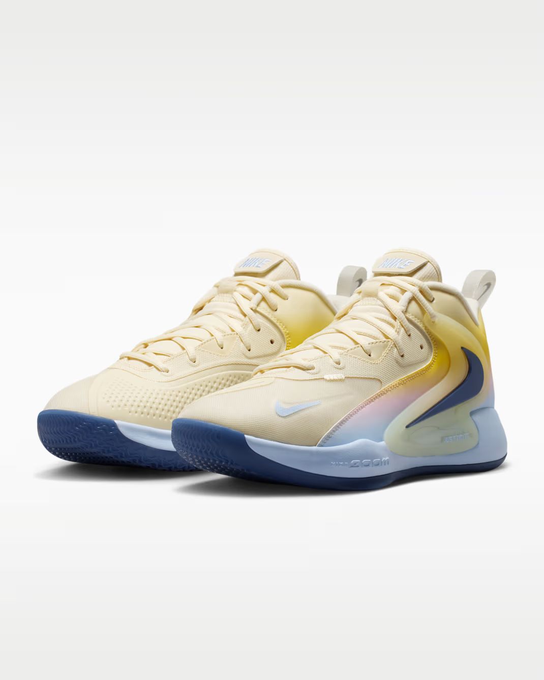 Tênis Nike HyperSet 2 Vôlei - Amarelo/Azul Sunrise
