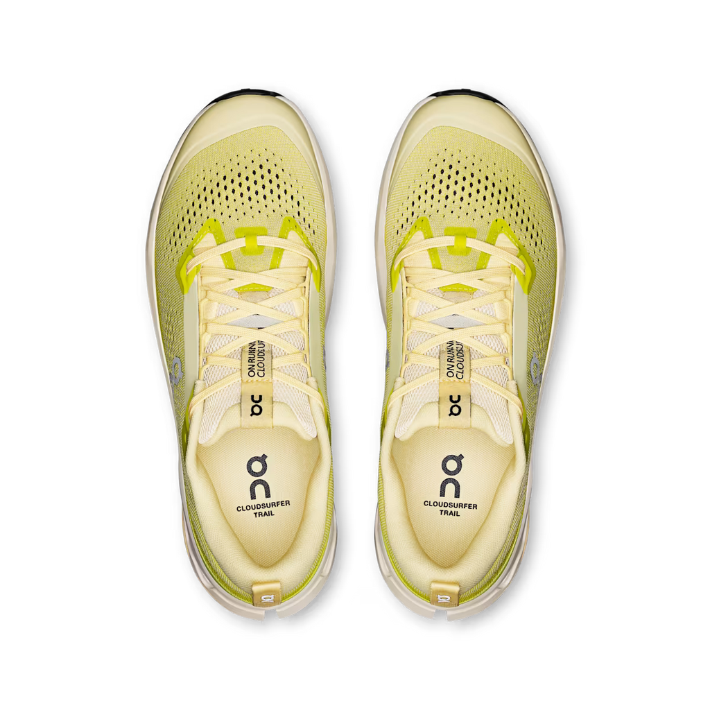 On Running Cloudsurfer Trail 2 Ivory | Lime