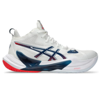 Tênis Asics Metarise 2 Paris Vôlei Indoor Original - Branco - Laranja