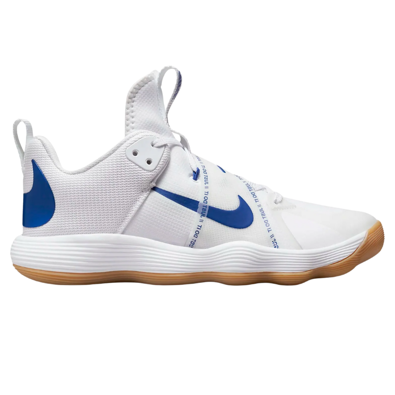 Tênis Nike React HyperSet Vôlei - Branco - Azul