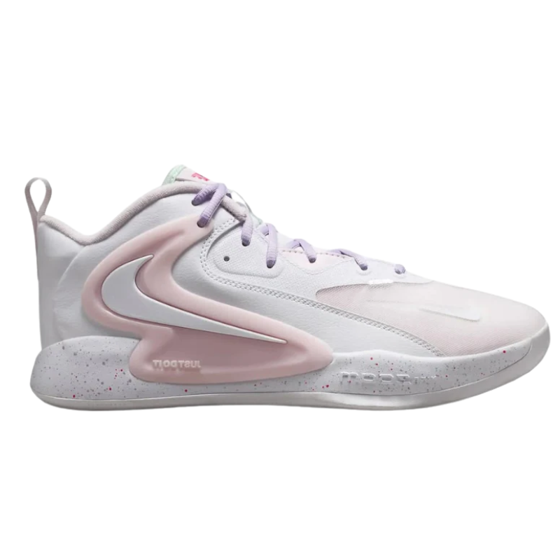 Tênis Nike HyperSet 2 Vôlei - Branco - Rosa