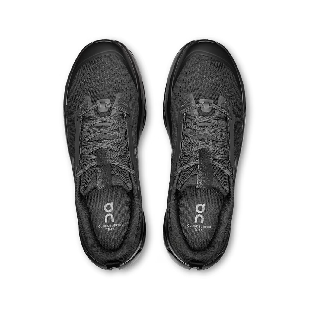 On Running Cloudsurfer Trail 2 Black | Eclipse