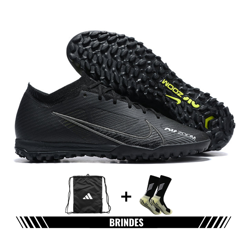 Chuteira Nike Mercurial Vapor 15 Pro Society - Preto
